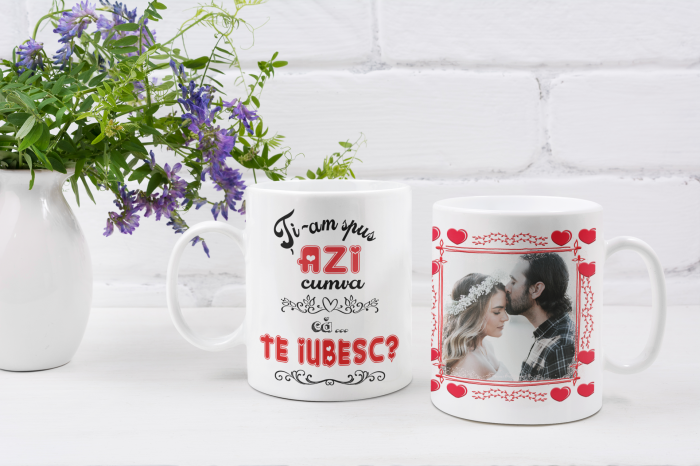 Cana personalizata - Ti-am spus cumva azi ca TE IUBESC? [2]