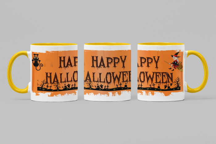 Cana personalizata - HALLOWEEN / ZOMBIE LOVE [4]