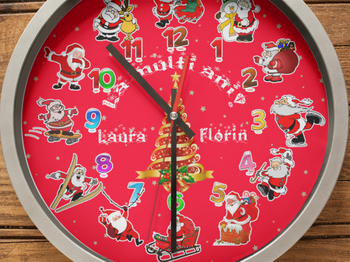 Ceas personalizat de Craciun / Sarbatorile de iarna [2]