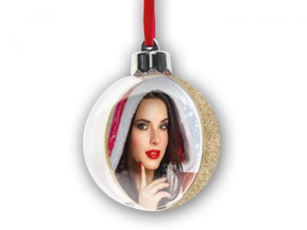 Glob foto auriu personalizat cu poza sau mesaj [2]