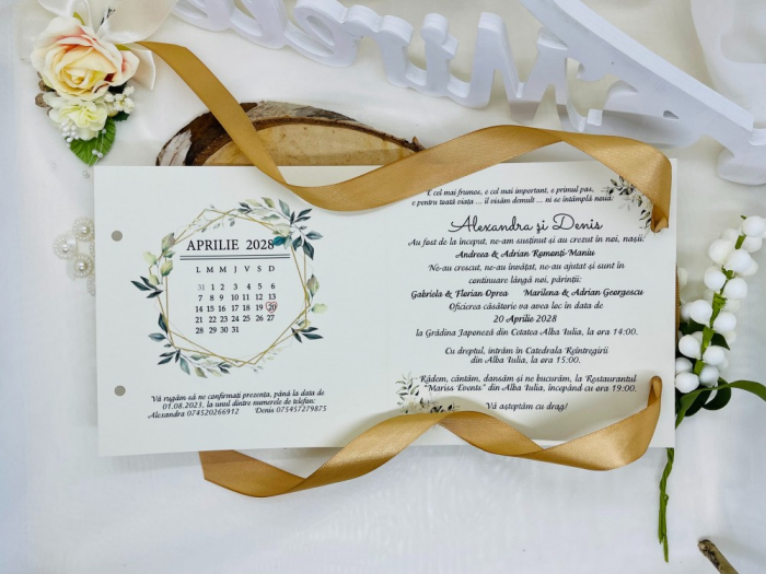 Invitatie de nunta 11499 lux [2]