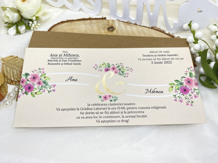 Invitatie nunta 6513 lux [3]