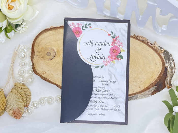 Invitatie nunta cod 7009 LUX [2]