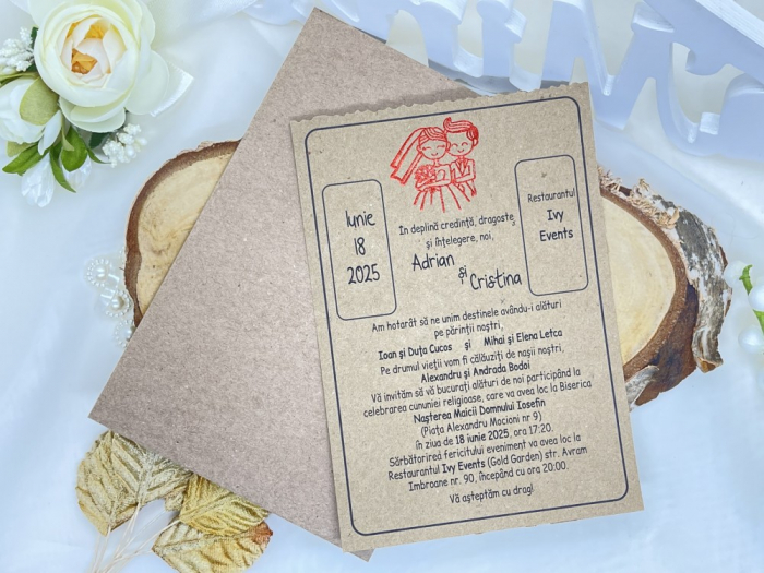 Invitatie nunta cod 6503 LUX [2]