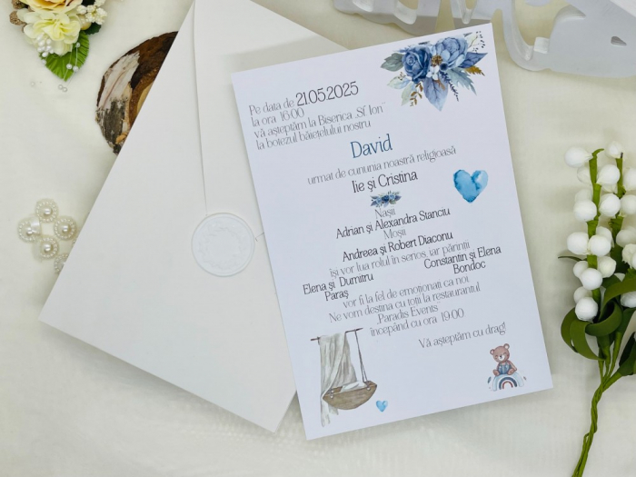 Invitatie nunta si botez cod 11493 [2]