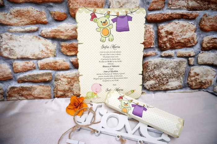 Invitatii de botez 3615B [2]