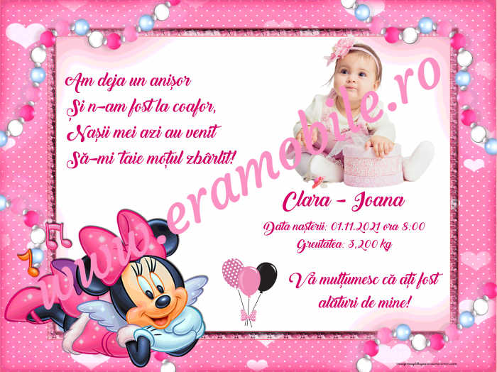 Magneti personalizati cu poza si text - marturii - 10 x 7 mm [3]