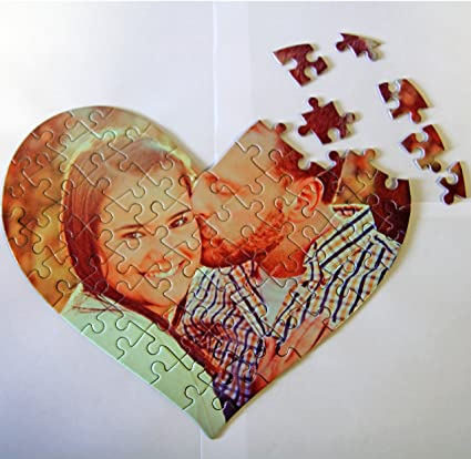 Puzzle inima personalizat cu poza si/sau mesaj [3]