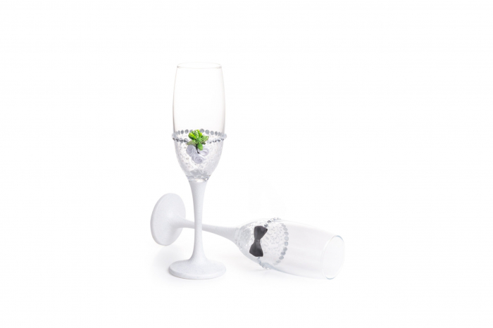 Set pahare personalizate Nunta elegante 7 [2]