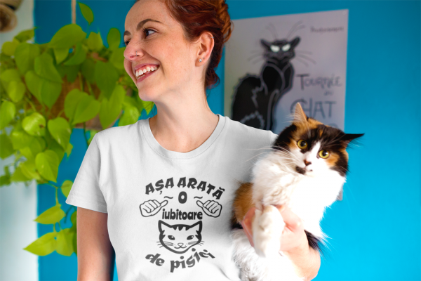 Tricou Personalizat - Asa arata o iubitoare de PISICI [5]