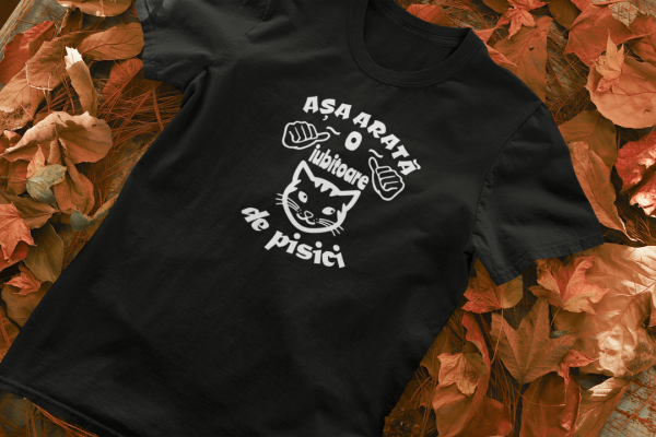 Tricou Personalizat - Asa arata o iubitoare de PISICI [2]