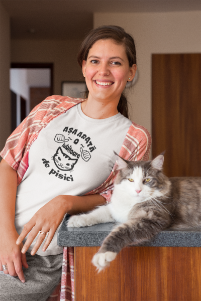 Tricou Personalizat - Asa arata o iubitoare de PISICI [3]