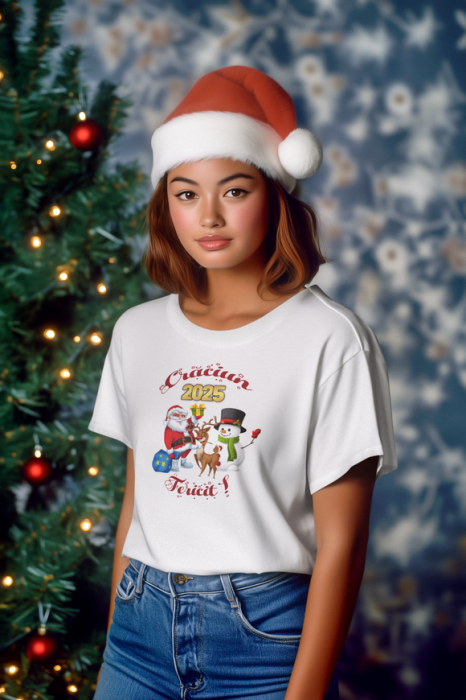 Tricou personalizat - CRACIUN FERICIT 2025 [3]
