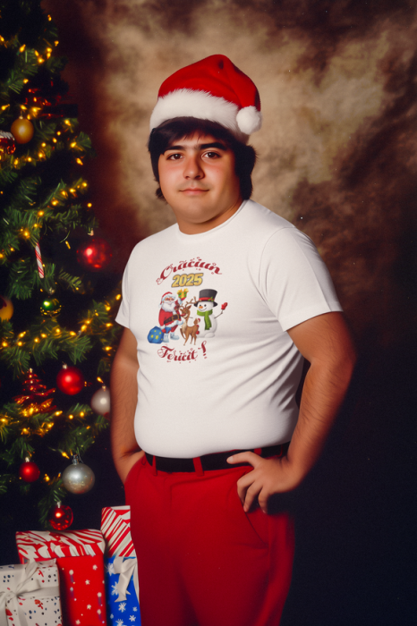 Tricou personalizat - CRACIUN FERICIT 2025 [2]