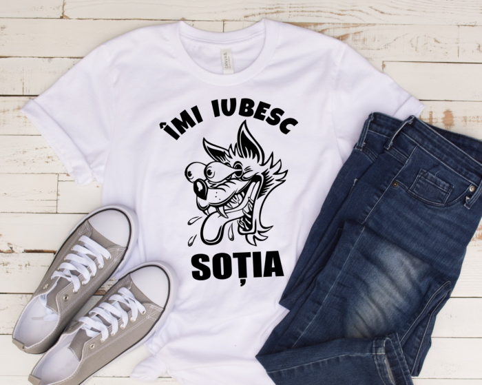 Tricou personalizat cu mesaj - Imi iubesc Sotia [1]