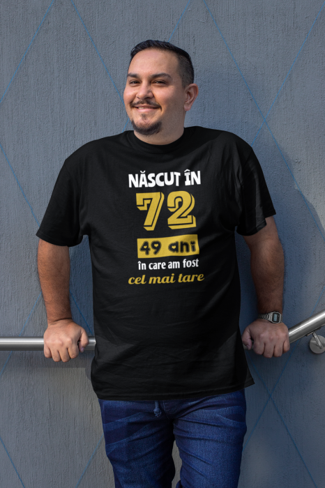 Tricou Personalizat cu mesaj - Nascut in ... [6]
