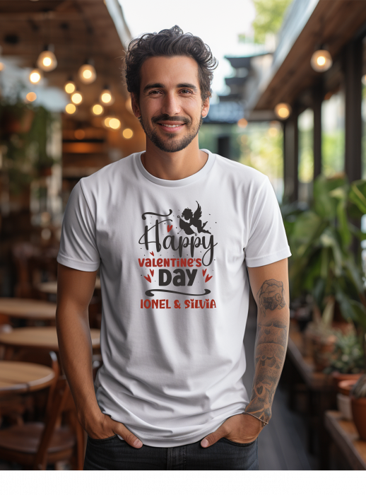 Tricou personalizat - HAPPY VALENTINE'S DAY [3]