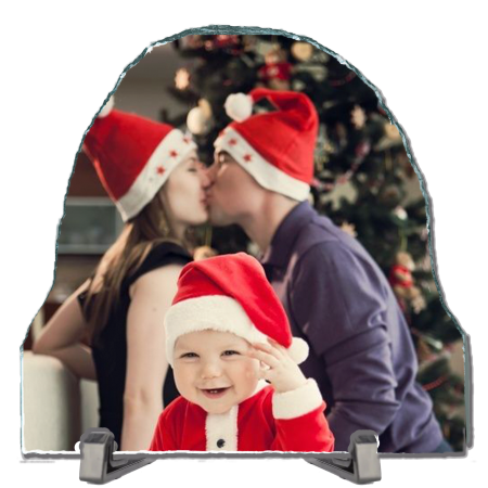 Ardezie arcada personalizata (19 X 20 cm) - CRĂCIUN [3]