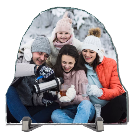 Ardezie arcada personalizata (19 X 20 cm) - CRĂCIUN [2]