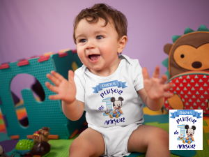 Body personalizat cu mesajul "Puisor" [1]
