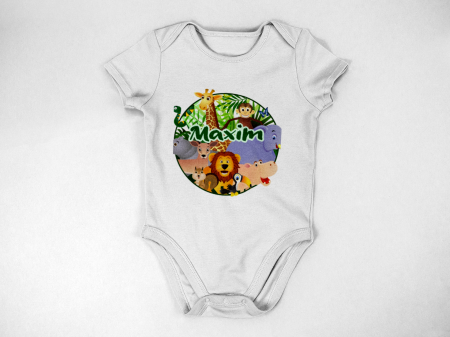 Body personalizat - Body personalizat cu nume - Safari