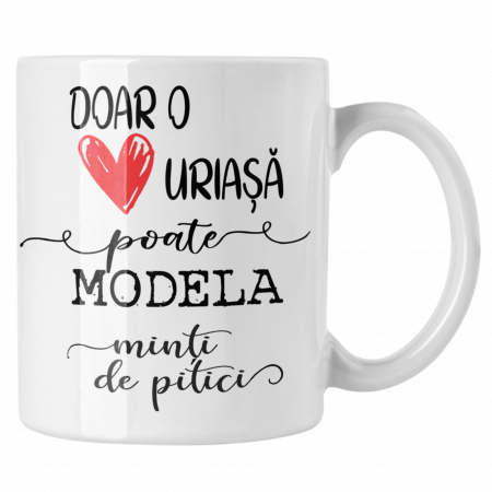 CADOURI PERSONALIZATE - Cana DOAR O INIMĂ URAȘĂ