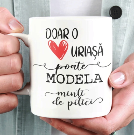 Cana personalizata - Cana DOAR O INIMĂ URAȘĂ