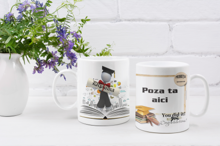 Cana personalizata - Absolvent [2]