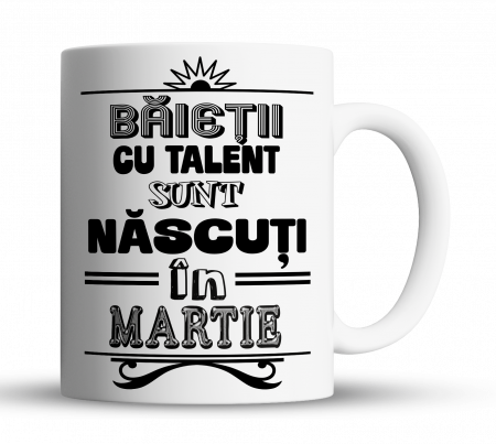 Cana personalizata - Cana personalizata - Baieti cu Talent sunt nascuti in ...