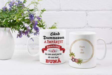 Cana personalizata - Cand Dumnezeu a impartit bunicile [2]