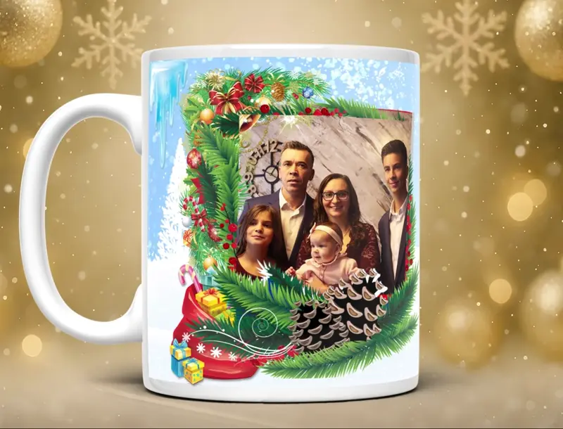 Cana personalizata - CRĂCIUN FERICIT 2025 [1]