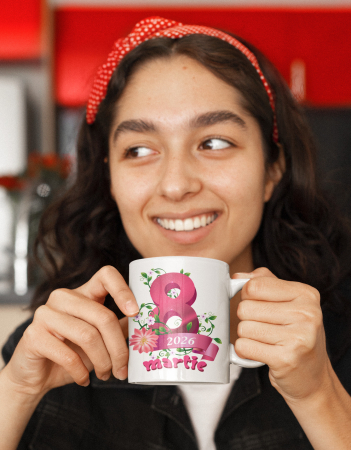 Cana personalizata cu mesaj - 8 Martie [1]