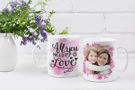 Cană personalizată - ALL YOU NEED IS LOVE [1]