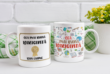 Cana personalizata cu poza / mesaj - Cea mai buna Diriginta [1]
