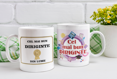 Cana personalizata cu poza / mesaj - Cel mai bun diriginte [1]