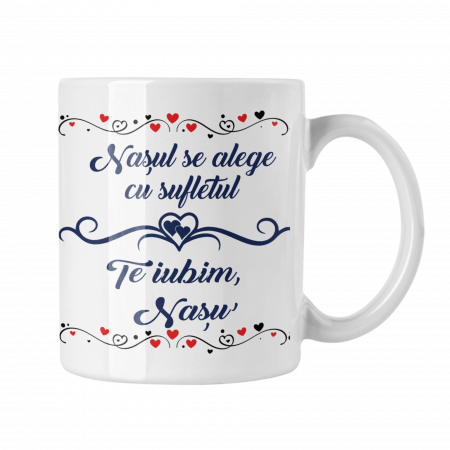 Cana personalizata - Cana personalizata cu poza - Nasu se alege cu sufletul