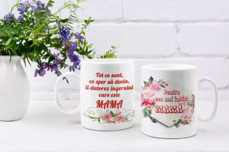 Cana personalizata - Cana personalizata cu mesaj - Mama - 4