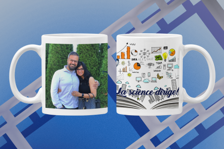 Cana personalizata - Cana personalizata cu poza - Stiinta conduce