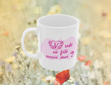 Cana personalizata - Cana personalizata Vreti sa fiti nasii mei?