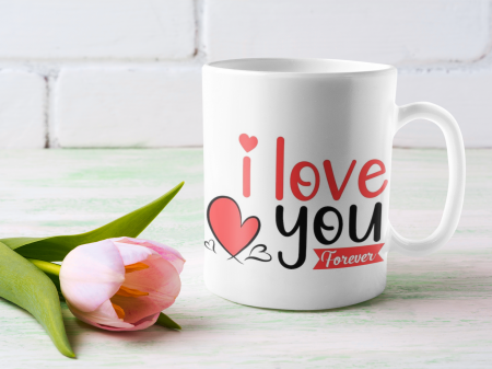 Cana personalizata I LOVE YOU FOREVER [2]