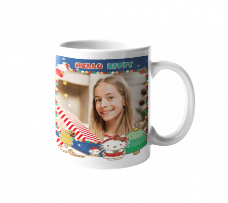 Cana personalizata pentru Hello Kitty, Craciun Fericit! [2]