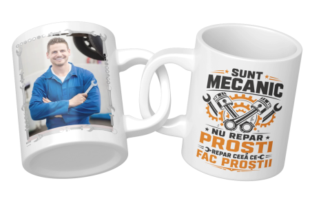 Cana personalizata - SUNT MECANIC, REPAR CE FAC PROŞTII [2]
