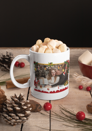 Cana personalizata - SARBATORI FERICITE [2]