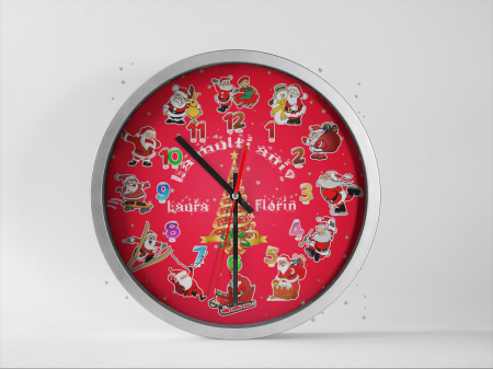 Ceas personalizat de Craciun / Sarbatorile de iarna