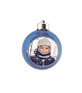 Glob albastru personalizat cu poza sau mesaj