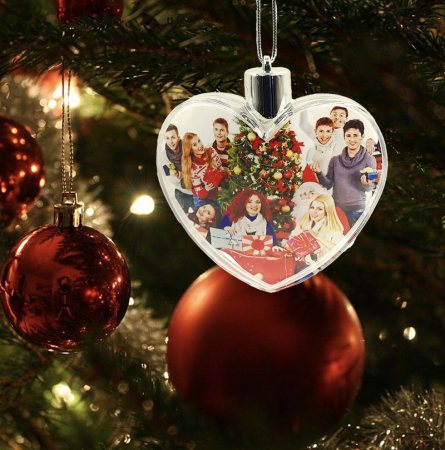 Glob foto inima personalizat cu 2 poze [1]