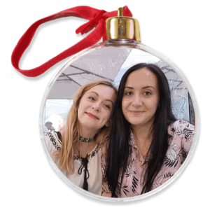 Glob foto auriu personalizat cu poza sau mesaj [3]