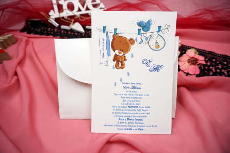 Invitatii de botez - Invitatie de botez N23 x M50