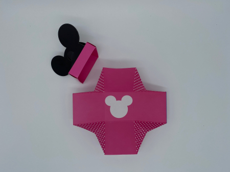 Invitatii de botez - Invitatie de botez Minnie box