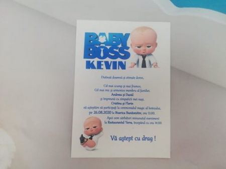 Invitatie de botez Baby Boss N24 x M121 [2]